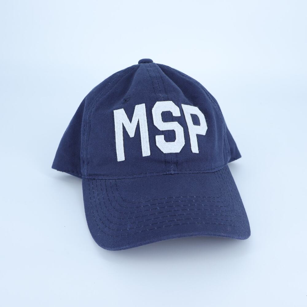 Aviate Minneapolis MN Baseball Hat Navy Blue Unisex OSFM/59cm